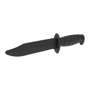 Couteau militaire d'entraînement en caoutchouc