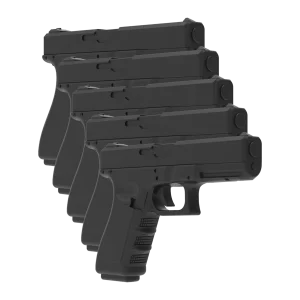 Lot de 10 pistolets d'entraînement