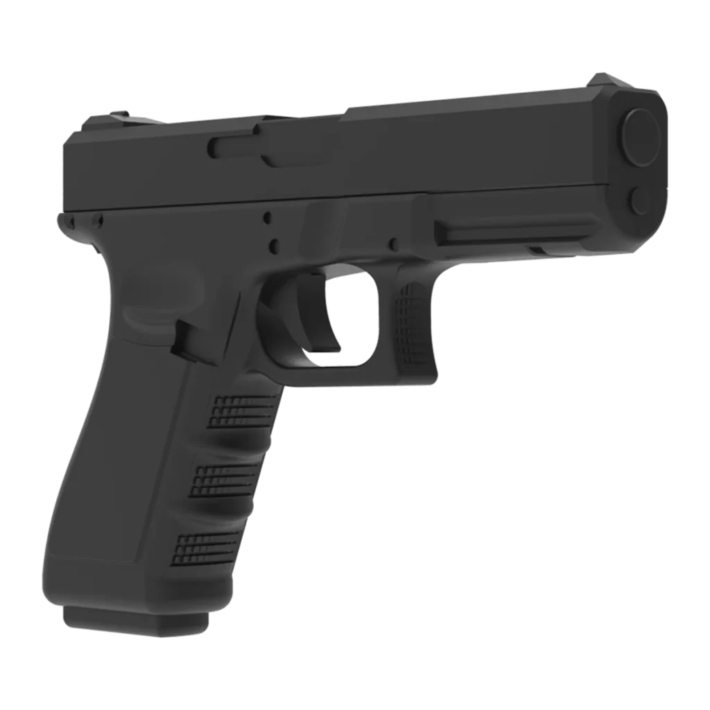 Pistolet d'entraînement en caoutchouc