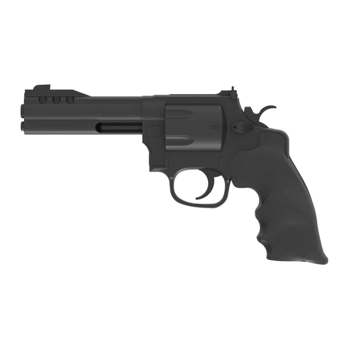 Revolver d'entraînement en caoutchouc