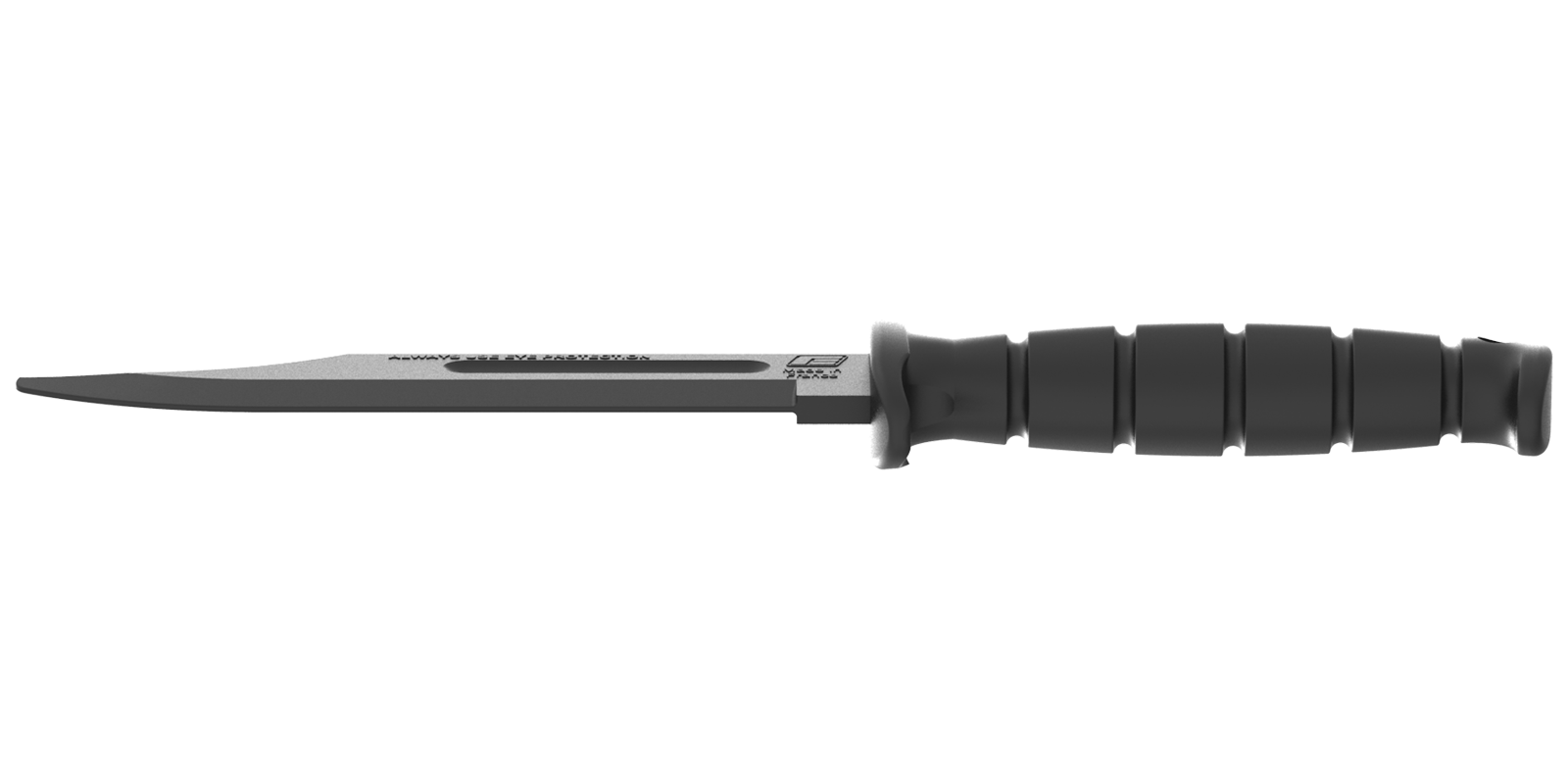 Suilung Couteau d'Entraînement en Caoutchouc 2 Pièces Arme d