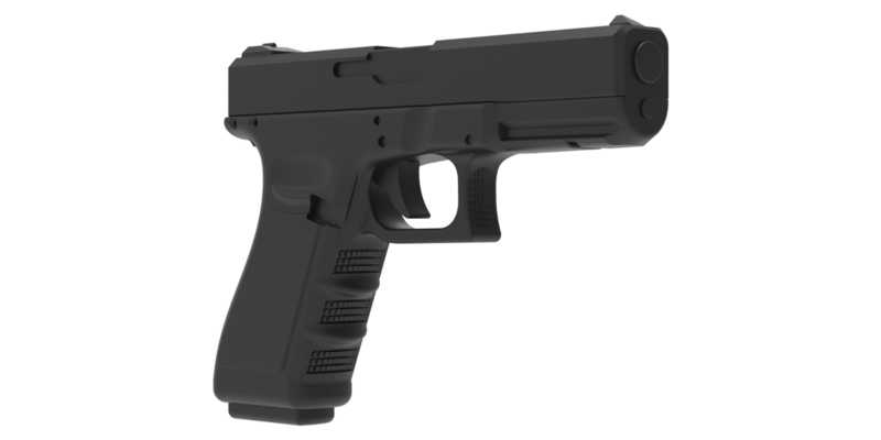 Pistolet d'entrainement en caoutchouc – Image 4